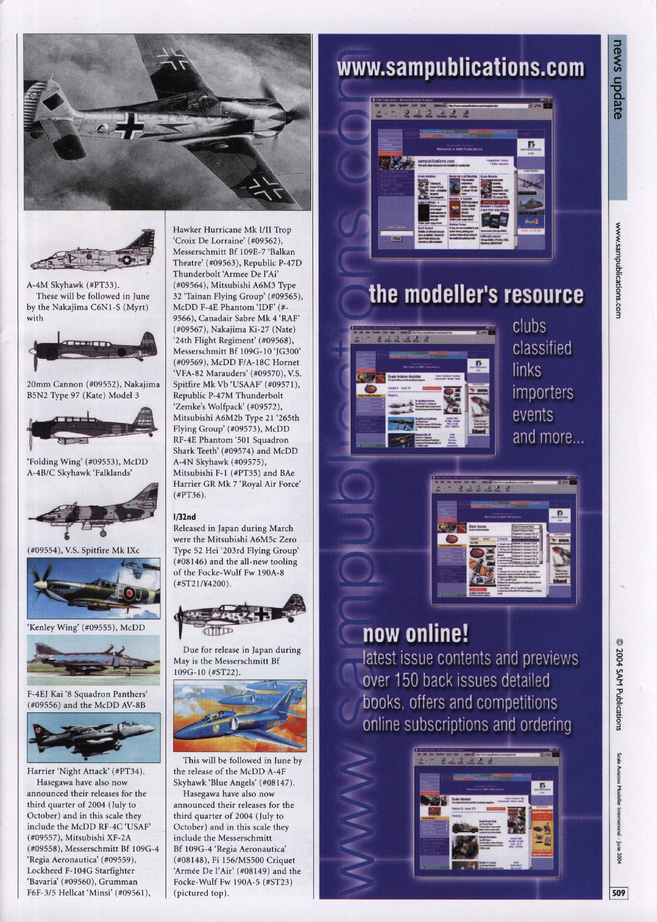 Scale Aviation Modeller International 2004-06